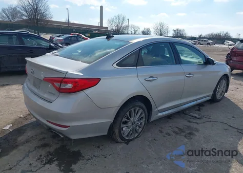 2015 Hyundai Sonata Limited из США, поврежденный, VIN 5NPE34AFXFH154718